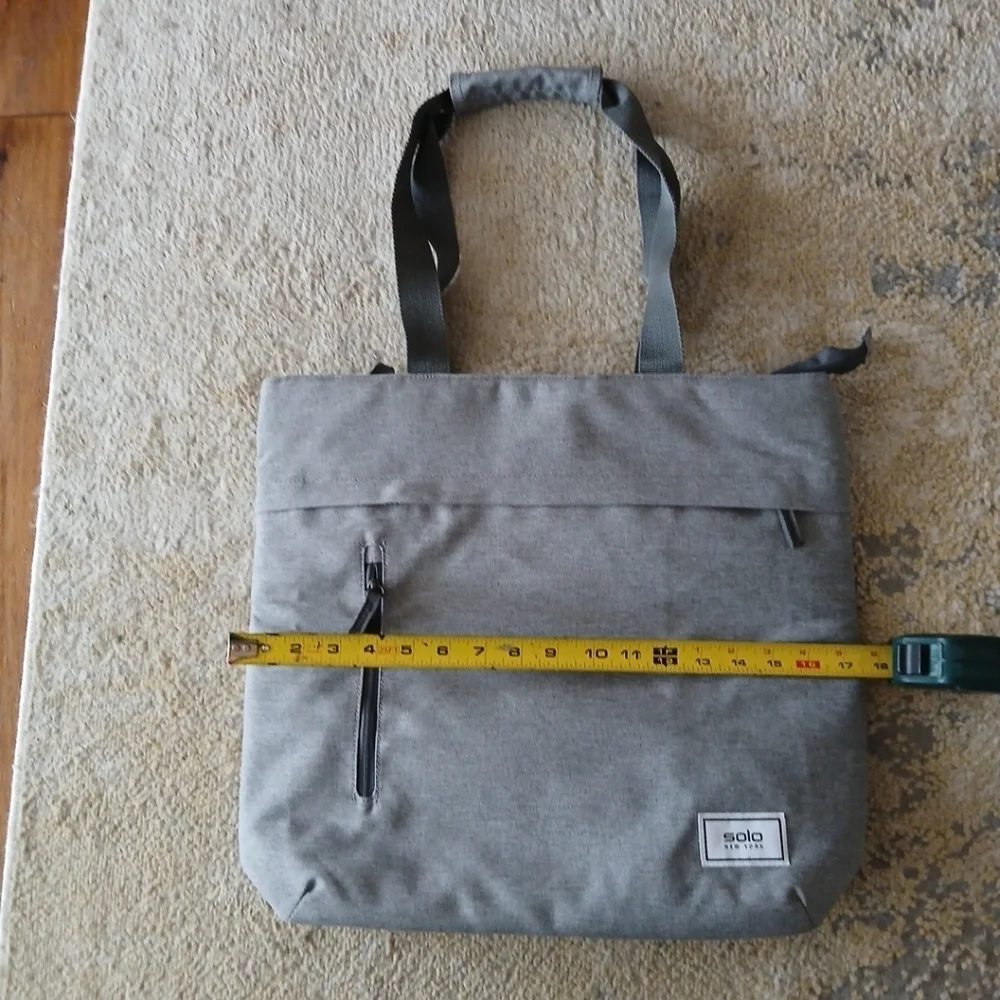Solo New York Light Gray Laptop Trolley Bag Great for Travel!
